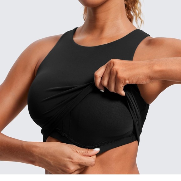 CRZ YOGA Butterluxe High Racerback Sports Bra - Picture 3 of 7